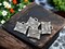 *20* 16x14mm Antique Silver New York Paris Tokyo Suitecase Charms